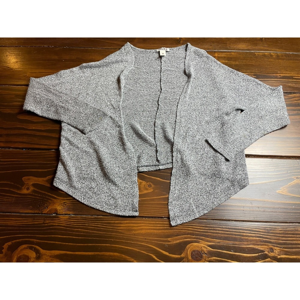 Mudd Sweater, Women's Size XS, Gray, Open Cardigan, Long Sleeve